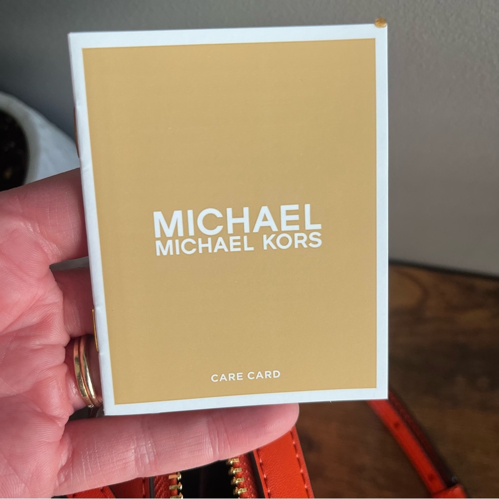 Michael Kors Vibrant Orange Ombré Crossbody Bag - Picture 7 of 8